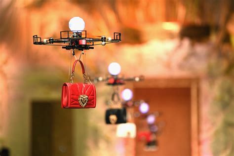 PSA: Drones Flew Handbags Down the Runway at 